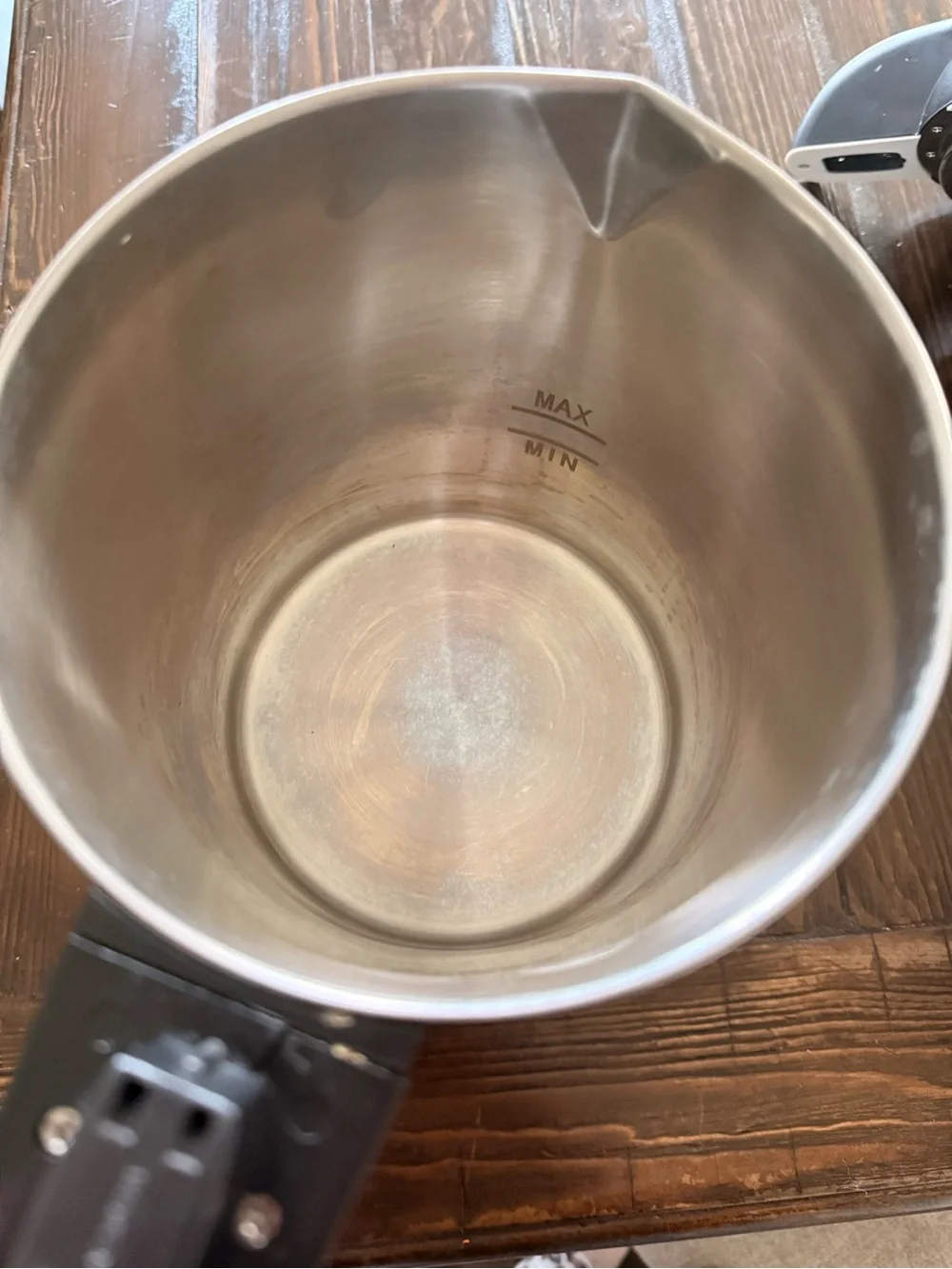 Electric Stainless Steel Milk Frother - Silver